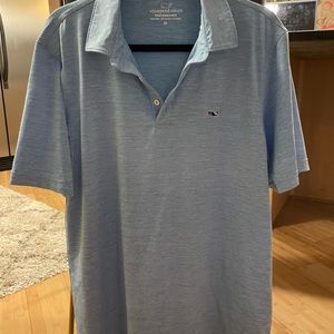 Vineyard Vines Performance Polo Blue